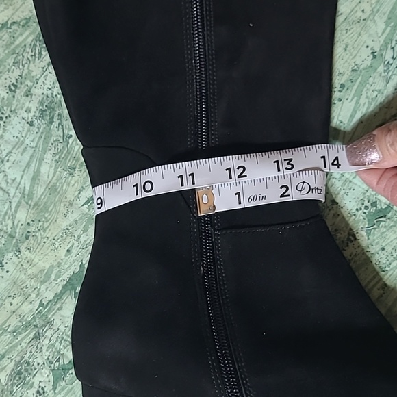 INC International Concepts Radella Wide-Calf Suede Boots Size 9.5 - Picture 11 of 12